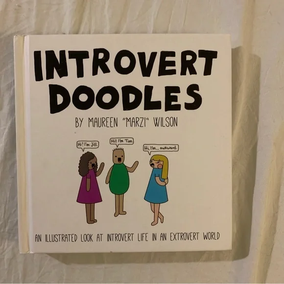 Introvert Doodles Book - Picture 1 of 2